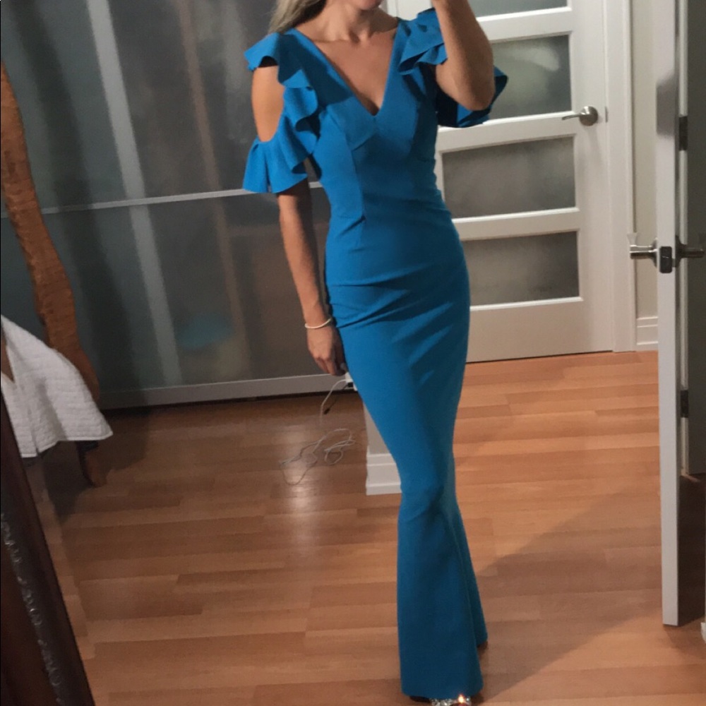 BNWT Chiara Boni Blue Dress Size 2